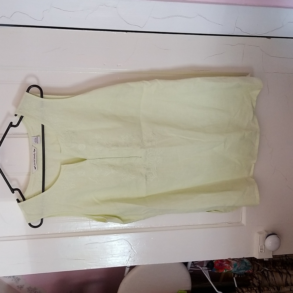 David Brooks linen top